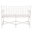 Safavieh Caledonia Iron Loveseat in White