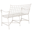 Safavieh Caledonia Iron Loveseat in White