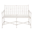 Safavieh Caledonia Iron Loveseat in White