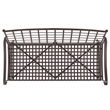 Safavieh Caledonia Iron Loveseat in Brown