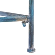 Safavieh Caledonia Iron Loveseat in Blue