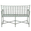 Safavieh Caledonia Iron Loveseat in Green