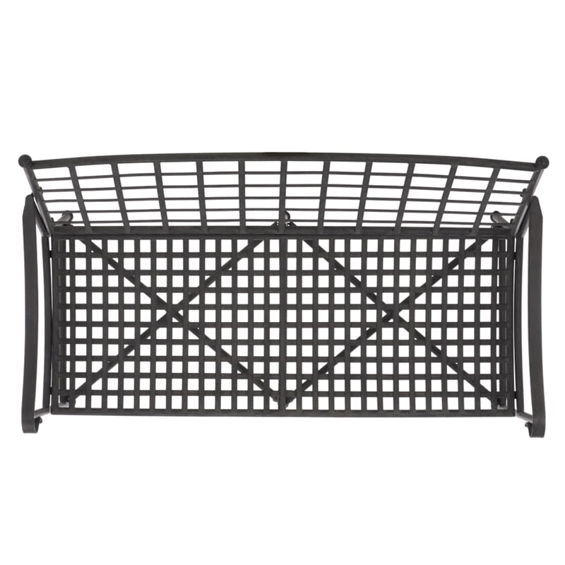 Safavieh Caledonia Iron Loveseat in Black