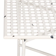 Safavieh Caledonia Iron Coffee Table in White