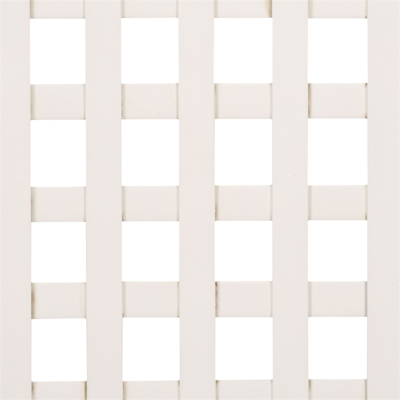 Safavieh Caledonia Iron Coffee Table in White