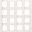 Safavieh Caledonia Iron Coffee Table in White