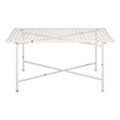 Safavieh Caledonia Iron Coffee Table in White