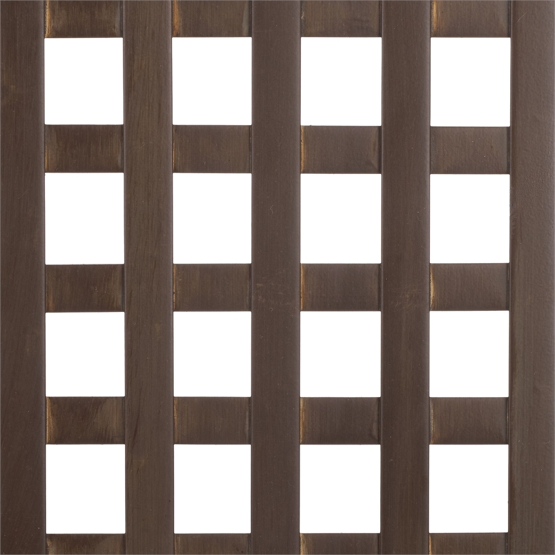 Safavieh Caledonia Iron Coffee Table in Brown