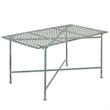 Safavieh Caledonia Iron Coffee Table in Green