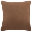 Safavieh Andy Cotton Pillow in Khaki / Ivory