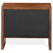 Safavieh Francene Burl Wood Nightstand in Walnut