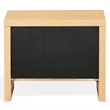 Safavieh Frederick 2 Drawer Wood Nightstand in Oak