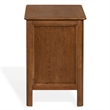 Safavieh Hannaleigh 2 Drawer Wood Nightstand in Dark Walnut