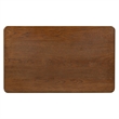 Safavieh Hannaleigh 2 Drawer Wood Nightstand in Dark Walnut