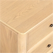 Safavieh Hannaleigh 2 Drawer Wood Nightstand in Oak