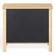 Safavieh Hannaleigh 2 Drawer Wood Nightstand in Oak