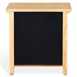 Safavieh Trevor 3 Drawer Wood Nightstand in Oak