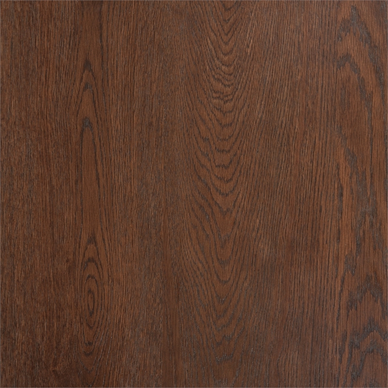 Safavieh Trevor 3 Drawer Wood Nightstand in Dark Walnut