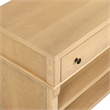 Safavieh Haylie 1 Drawer Wood Nightstand in Oak