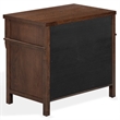 Safavieh Haylie 1 Drawer Wood Nightstand in Dark Walnut