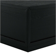 Safavieh Zeus Rectangle Wood Coffee Table in Black