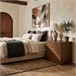 Safavieh Gabribecca 2 Drawer Wood Nightstand in Walnut