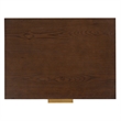 Safavieh Gabribecca 2 Drawer Wood Nightstand in Walnut