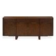 Safavieh Dorothea 3 Drawer Wood Sideboard in Walnut