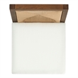 Safavieh Emilio Woven Wood Counter Stool in Walnut / Natural