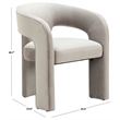 Safavieh Catharia 3 Leg Wood Dining Chair in Light Brown