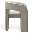 Safavieh Catharia 3 Leg Wood Dining Chair in Light Brown