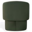 Safavieh Susie Barrel Wood Back Accent Chair in Olive