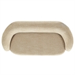 Safavieh Zhao Wood  Curved Loveseat in Light Brown