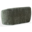 Safavieh Zhao Wood Curved Loveseat in Green