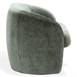 Safavieh Zhao Wood Curved Loveseat in Green