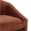 Safavieh Kagan Chenille and Wood Barstool in Camel
