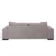 Safavieh Oakleigh Chenille and Wood Sofa in Gray