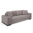 Safavieh Oakleigh Chenille and Wood Sofa in Gray