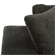 Safavieh Oakleigh Chenille and Wood Sofa in Green