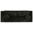 Safavieh Oakleigh Chenille and Wood Sofa in Green
