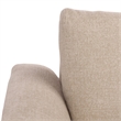 Safavieh Nikolai Chenille and Wood Sofa in Taupe