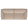 Safavieh Nikolai Chenille and Wood Sofa in Taupe