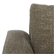 Safavieh Nikolai Chenille and Wood Sofa in Green