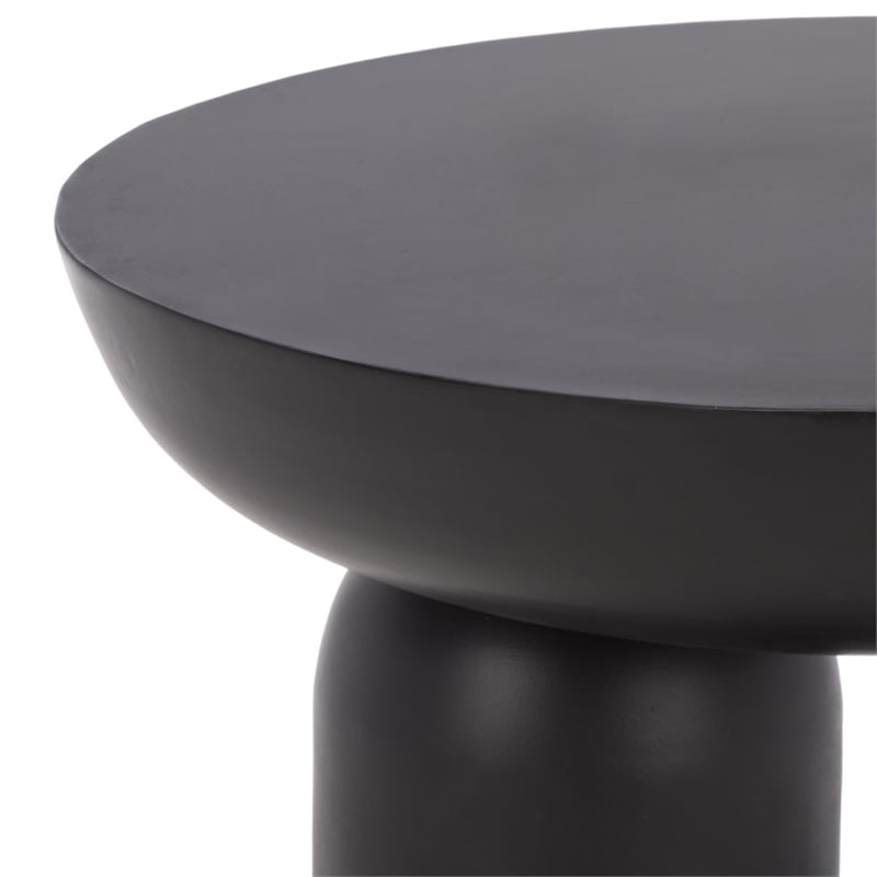 Safavieh Donnastella Metal Accent Table in Black