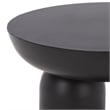 Safavieh Donnastella Metal Accent Table in Black
