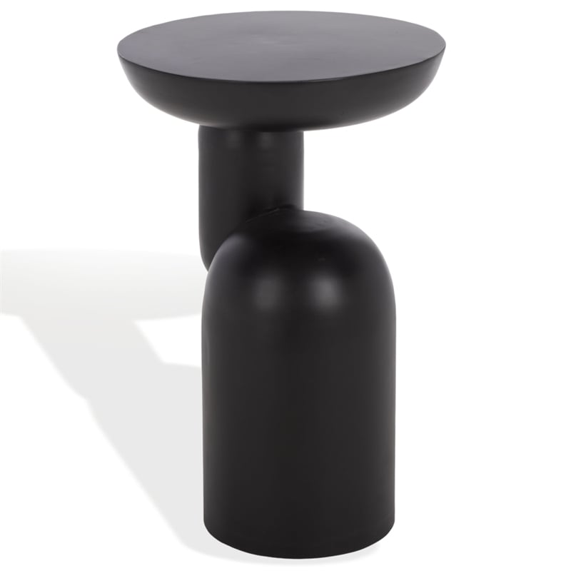 Safavieh Donnastella Metal Accent Table in Black