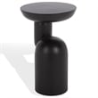 Safavieh Donnastella Metal Accent Table in Black