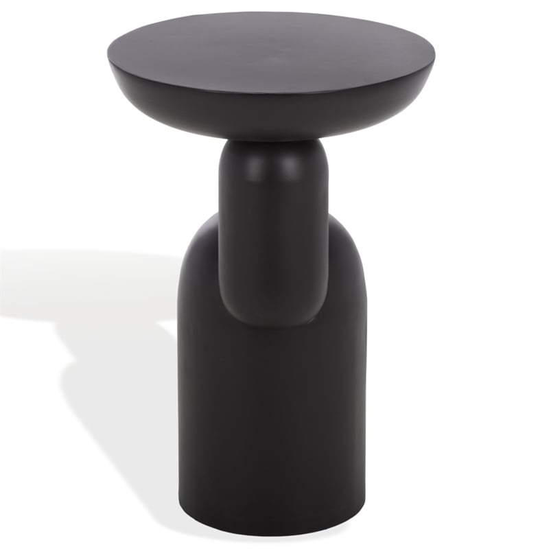 Safavieh Donnastella Metal Accent Table in Black