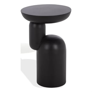 Safavieh Donnastella Metal Accent Table in Black