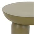 Safavieh Donnastella Metal Accent Table in Olive